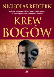 Krew bogów. Autor: Nicholas Redfern. Dadada.pl Okładka książki Krew bogów