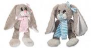 Opakowanie Królik Nina z szalem 40 cm, 2 kolory