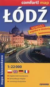 Łódź mapa kieszonkowa 1:22 000. Wydawca: ExpressMap. Dadada.pl Opakowanie Łódź mapa kieszonkowa 1:22 000