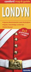 Londyn 2w1 Przewodnik i mapa. Wydawca: ExpressMap. Dadada.pl Opakowanie Londyn 2w1 Przewodnik i mapa