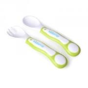 Okładka książki Mój pierwszy zestaw łyżka i widelec Limonka