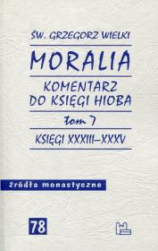 Okładka książki Moralia Tom 7 Komentarz do Księgi Hioba