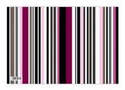 Opakowanie Notes Gee Stripes Red NARCISSUS