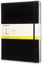 Opakowanie Notes Moleskiny XL gładki w twardej oprawie czarny 192 strony