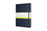 Opakowanie Notes Moleskiny XL gładki  w twardej oprawie szafirowy 192 strony