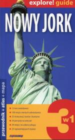 Okładka książki Nowy York 3w1 przewodnik+atlas+mapa