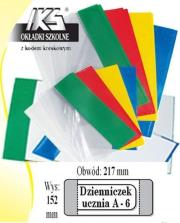Opakowanie Okładka na dzienniczek A6 50 sztuk