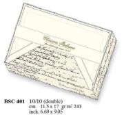 Opakowanie Papeteria box 10 kopert i 10 karnetów