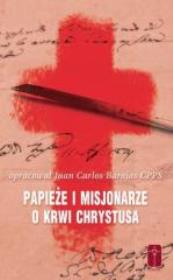 Okładka książki Papieże i Misjonarze o Krwi Chrystusa