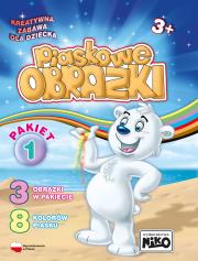 Piaskowe obrazki Pakiet 1. Autor: Opracowanie zbiorowe. Dadada.pl Okładka książki Piaskowe obrazki Pakiet 1