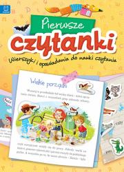 Pierwsze czytanki. Wierszyki i opowiadania do nauki czytania. Autor: Opracowanie zbiorowe. Dadada.pl Okładka książki Pierwsze czytanki. Wierszyki i opowiadania do nauki czytania