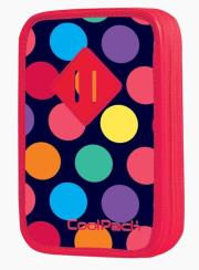 Opakowanie Piórnik dwukomorowy z wyposażeniem CoolPack Jumper Lollipops