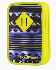 Opakowanie Piórnik dwukomorowy z wyposażeniem CoolPack Jumper Tie Dye Blue