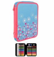 Opakowanie Piórnik MILAN 1-poziomowy duży z wyposażeniem BLOSSOM