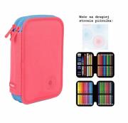 Opakowanie Piórnik MILAN 2-poziomowy z wyposażeniem BLOSSOM