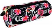 Opakowanie Piórnik szkolny tuba Stright Flamingo pink&black PU-01