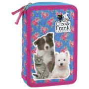 Opakowanie Piórnik z wyposażeniem dwukomorowy Cleo i Frank 15