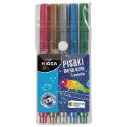 Opakowanie Pisaki metaliczne Kidea 5 kolorów