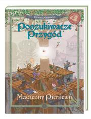 Poszukiwacze przygód. Magiczny pierścień. Autor: Minkiewicz Tomasz. Dadada.pl Okładka książki Poszukiwacze przygód. Magiczny pierścień