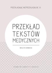 Okładka książki Przekład tekstów medycznych