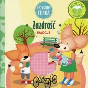 Przygody Fenka. Emocje. Zazdrość. Autor: Magdalena Gruca, Ewa Zontek. Dadada.pl Okładka książki Przygody Fenka. Emocje. Zazdrość
