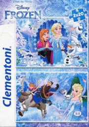 Opakowanie Puzzle 2x20 Kraina Lodu