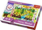 Puzzle Edukacyjne Leśny Alfabet TREFL. Wydawca: Trefl. Dadada.pl Opakowanie Puzzle Edukacyjne Leśny Alfabet TREFL