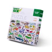 Opakowanie Puzzle Gady i płazy 300