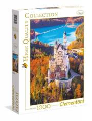 Puzzle High Quality Collection Neuschwanstein 1000. Wydawca: Clementoni. Dadada.pl Opakowanie Puzzle High Quality Collection Neuschwanstein 1000
