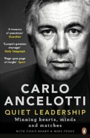 Quiet Leadership. Autor: Carlo Ancelotti. Dadada.pl Okładka książki Quiet Leadership