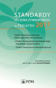 Standardy leczenia żywieniowego w pediatrii 2017. Autor: Książyk Janusz. Dadada.pl Okładka książki Standardy leczenia żywieniowego w pediatrii 2017