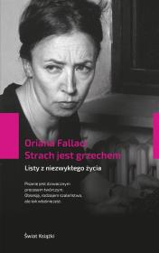 Strach jest grzechem. Autor: Oriana Fallaci. Dadada.pl Okładka książki Strach jest grzechem