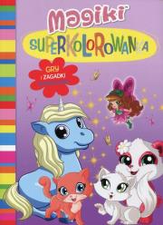 Okładka książki Superkolorowanka. Magiki