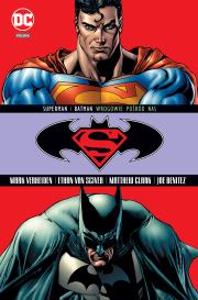 Superman/Batman T.5 Wrogowie pośród nas. Autor: Verheiden Mark, Van Sciver Ethan, Clark Matthew, Randall Ronne, Benitez Joe. Dadada.pl Okładka książki Superman/Batman T.5 Wrogowie pośród nas