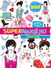 Okładka książki Supernaklejki Świat mody