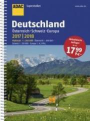 Okładka książki SuperStrassen ADAC. Deutschland 2017/2018