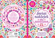 Okładka książki Świat naklejek dla dziewczynek