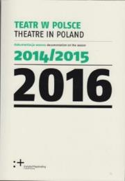 Okładka książki Teatr w Polsce 2016