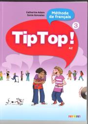 Okładka książki Tip Top 3 A2 podręcznik + CD