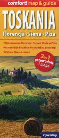 Toskania 2w1 przewodnik i mapa. Wydawca: ExpressMap. Dadada.pl Opakowanie Toskania 2w1 przewodnik i mapa