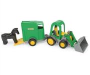 Opakowanie Traktor z Łyżką oraz z Przyczepą i Koniem