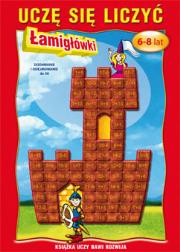 Uczę się liczyć 6-8 lat. Łamigłowki LITERAT. Autor: Guzowska Beata. Dadada.pl Okładka książki Uczę się liczyć 6-8 lat. Łamigłowki LITERAT