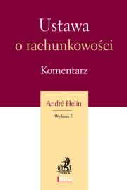 Ustawa o rachunkowości Komentarz. Autor: Helin Andre. Dadada.pl Okładka książki Ustawa o rachunkowości Komentarz