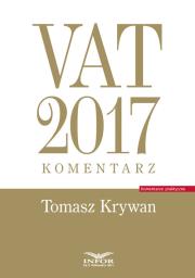 Okładka książki VAT 2017 Komentarz