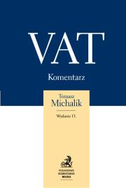 VAT Komentarz 2017. Autor: Michalik Tomasz. Dadada.pl Okładka książki VAT Komentarz 2017