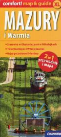 Warmia i Mazury 2w1 przewodnik i mapa. Wydawca: ExpressMap. Dadada.pl Opakowanie Warmia i Mazury 2w1 przewodnik i mapa