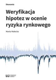 Okładka książki Weryfikacja hipotez w ocenie ryzyka rynkowego