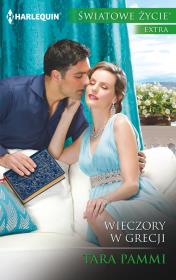 Wieczory w Grecji. Autor: Pammi Tara. Dadada.pl Okładka książki Wieczory w Grecji