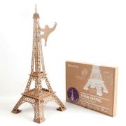 Opakowanie Wieża Eiffla z tektury mała zabawka do składania DIY