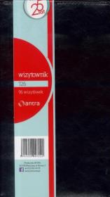 Opakowanie Wizytownik 96 trzyklatkowy 726 czarny ANTRA